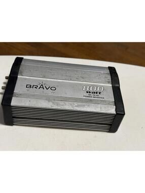Bravo View INV-800U 800 Watt Power Inverter with Dual 2.1A  USB Charging (read)